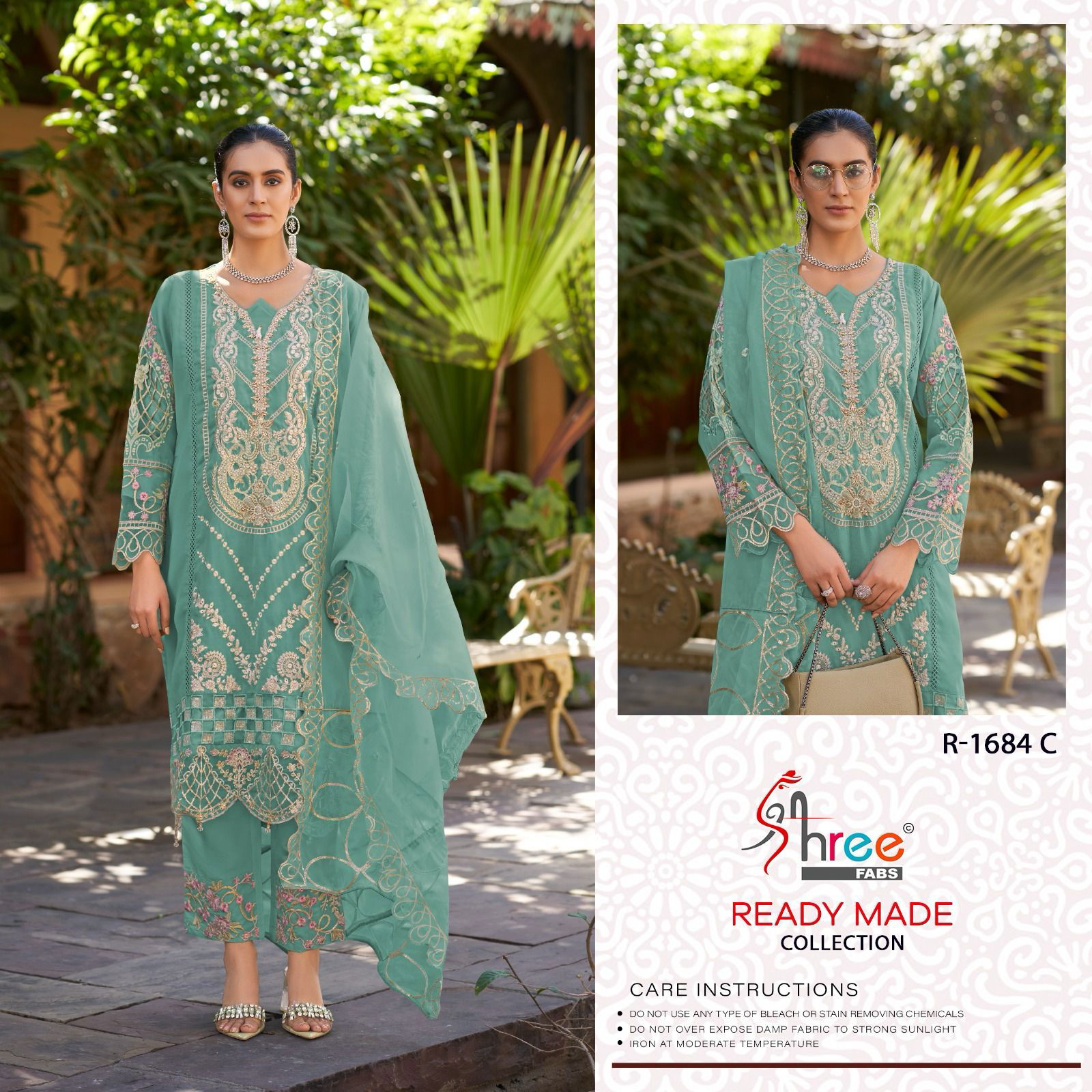 R 1684 By Shree Viscous Simmer Pakistani Readymade Suits Orders In India